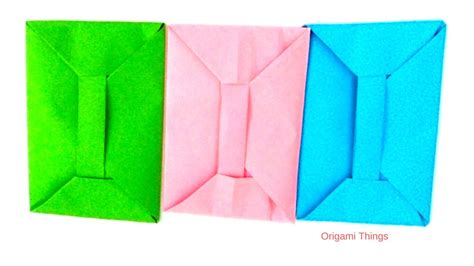 Easy Origami Envelope Tutorial Super Easy Origami Envelope Make An