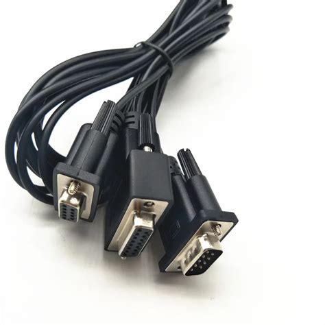 Splitter Rs232 Db9 To Rs422 Db15 Serial Extension Cable For Ge 90 30