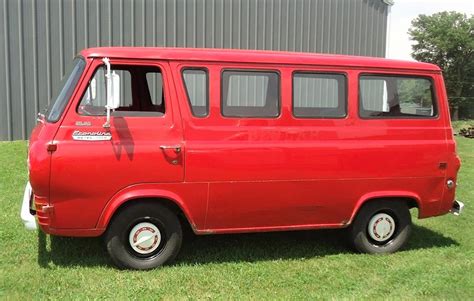 Unusual Survivor 1966 Ford Econoline Window Van In Original Condition