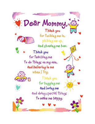 Check spelling or type a new query. Dear Mommy... Greeting Card - Mother's Day Printable Card ...