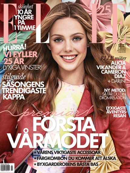 Fashion Maniac Frida Gustavsson By Carl Bengtsson For Elle Sweden February 2013