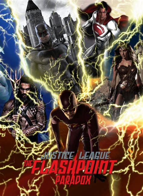 Flash realizes the world has changed and he no longer has powers he goes to batman to find out what's going on which leads them both into a world crisis video availability outside of united states varies. Justice League:The Flashpoint Paradox Poster by PreSlice ...