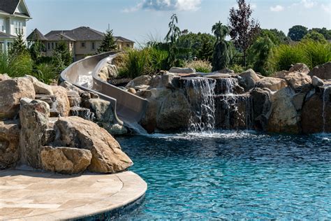 Holmdel Nj Custom Inground Pool And Backyard Landscape Design — K And C Land Design And Construction