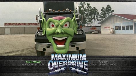 Maximum Overdrive Vestron Video Collectors Series Blu Ray Review