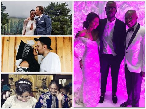 4 Mzansi Celebs Who Tied The Knot In 2017