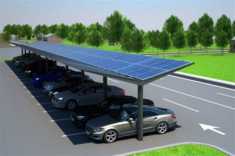 Carport mounted solar systems for homes are a popular use of otherwise unused structure and parking lot space. Kensington Dual-Pitch Solar Carport & Canopy | Generate free energy and create shelter | UK ...