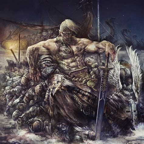 Slavic Viking Viking Art Dark Fantasy Art Character Art