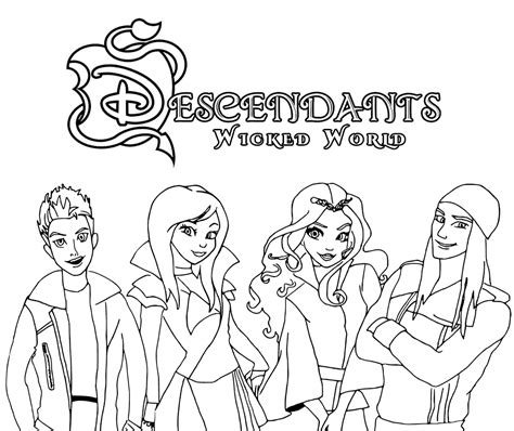 1 background 1.1 personality 1.2 physical appearance 1.3 powers & abilities 2 roles 2. Descendants Coloring Pages - Best Coloring Pages For Kids