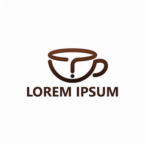 Premium Vector Coffee Question Logo Template Design