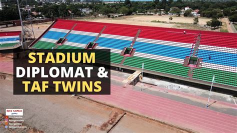Big Progress On The Stadium Renovation In The Gambia Youtube