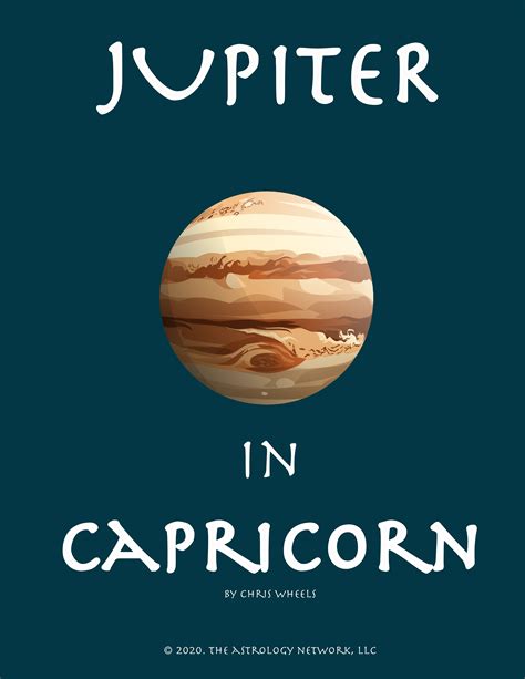 Jupiter In Capricorn Debilitated By Chris Wheels Goodreads
