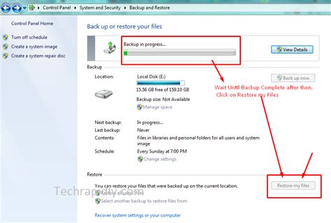 How To Restore Your Files And Folders From Backup In Windows 7 Solved