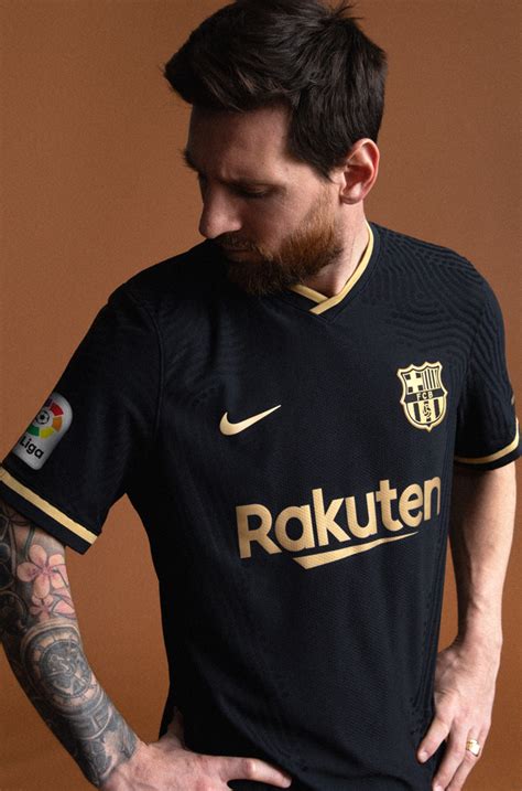 Domjurtd messi #10 kids/youths sportswear barcelona 2020/2021 season away soccer black/gold jersey/shorts. 20/21 La Liga Away Match Shirt - MESSI | Men | Away Kit ...