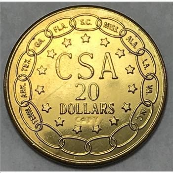 Confederate States Of America Dollar Restrike Property Room