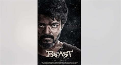 Thalapathy Vijay Looks Rugged Tough And Intense In New “beast” Poster