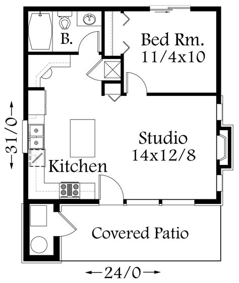 Studio Home Floor Plans Floorplansclick