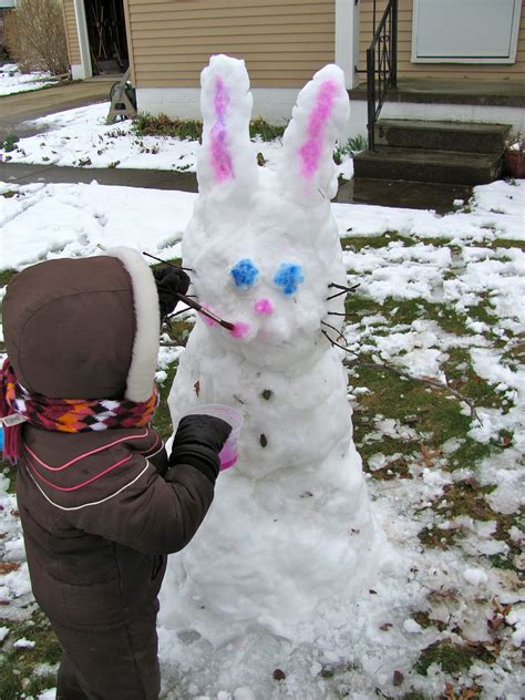 The Chocolate Muffin Tree An Easter Snow Bunny