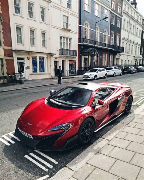 McLaren LT Painted In Volcano Red W Satin Carbon Fiber Photo Taken By C Ll M On Instagram