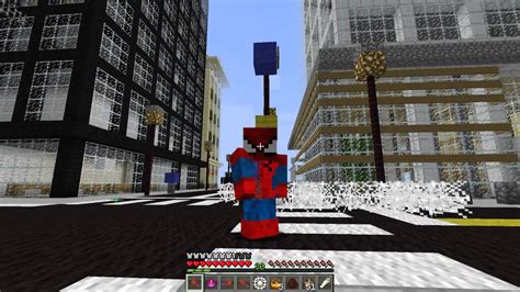 Minecraft Spiderman Web Slinging Wall Climbing And More Vanilla
