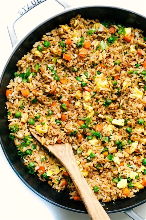 It really doesn't taste like the fried rice you get at a restaurant, but it still a great meal. Easy Fried Rice | The Recipe Critic