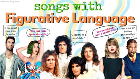 Figurative devices play major while writing. 15 Famous Songs With Figurative Language - Spinditty - Music