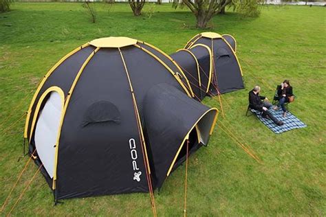 Pod Tents Provide You A Modular Camping Tent System Gadgetsin