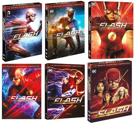 the flash the complete 6 season 33 dvd dc comics tv series 5051891153530 ebay