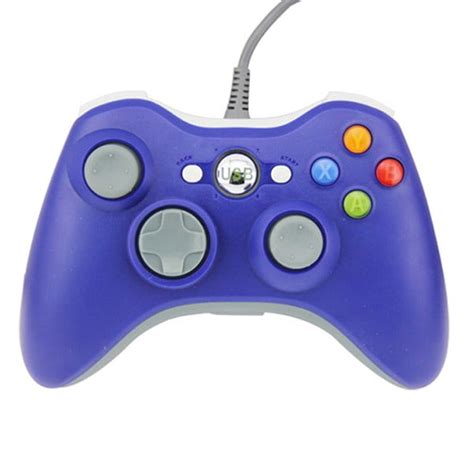 Controller Retro Xbox 360 Blue Pc Usb Controller