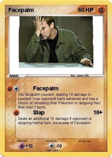 Pokémon Facepalm 12 12 Facepalm My Pokemon Card