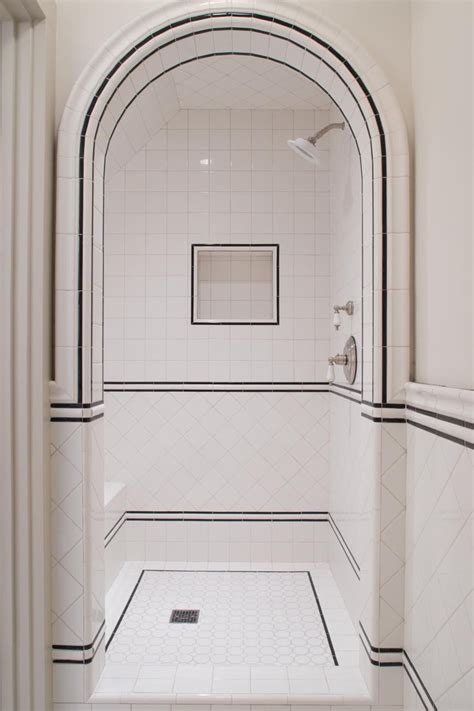 12 Ideas For Designing An Art Deco Bathroom Art Deco Bathroom White
