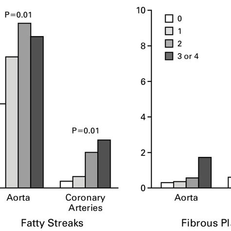 The Effect Of Multiple Risk Factors On The Extent Of Atherosclerosis In