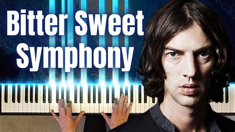 Bitter Sweet Symphony The Verve Piano Tutorial Youtube
