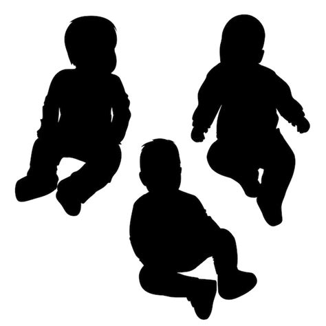 Baby Silhouette Images Free Download On Freepik