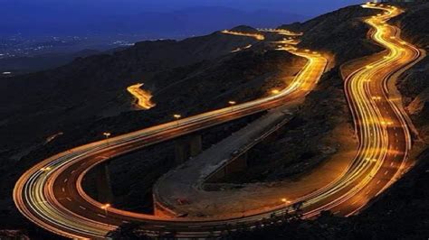 Al Hada Mountain Road Taif Saudi Arabia Youtube