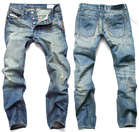 Hole Denim Jeans Acid Washed Jeans Men Disel Men Brand Sj180 In Jeans