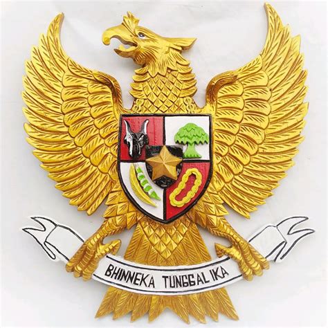 Jual Lambang GARUDA PANCASILA KAYU JATI 3D 60cm Bloralapak Shopee