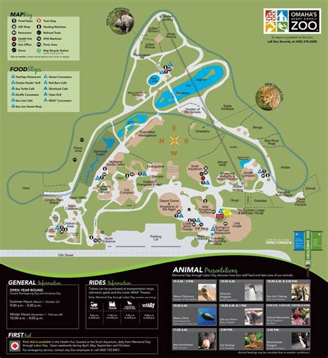 Henry Doorly Zoo Map Map Of The Usa With State Names