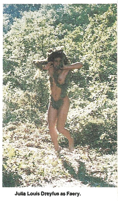 Julia Louis Dreyfus Topless Behind Scenes Trolls 1986