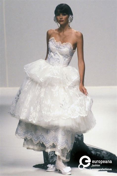 Emanuel Ungaro Spring Summer 1995 Couture Couture Ungaro Wedding