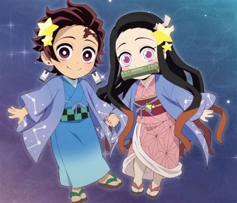 Ii Tanjiro And Nezuko Zodiac Chibi