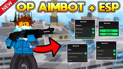 New Op Aimbot And Esp Arsenal Script Instant Wins Roblox Youtube