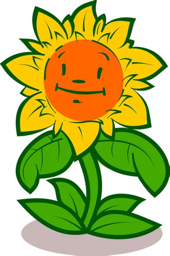 Gambar Kartun Bunga Matahari Clipart Best