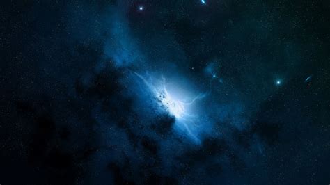 Download Wallpaper 2048x1152 Space Galaxy Universe Stars Dark