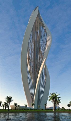 Future Futuristic Architecture Blossoming Dubai Uae