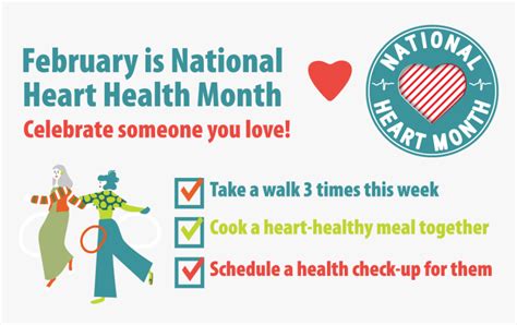 February Is Nation Heart Health Month Heart Hd Png Download Kindpng