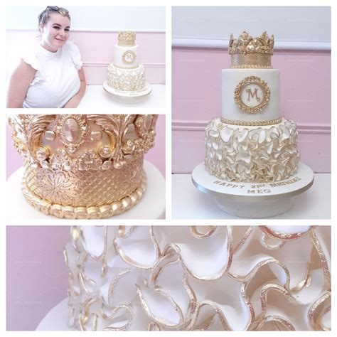 Gold Queen Birthday Cake Your Treats Bakery