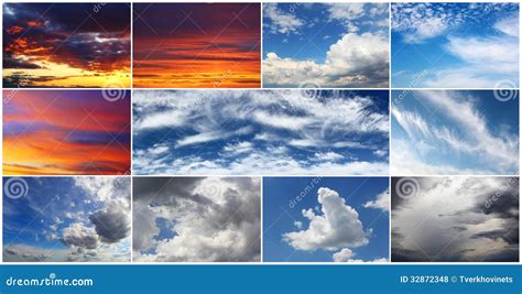 Sky Collage Stock Photo Image Of Landscape Colorful 32872348