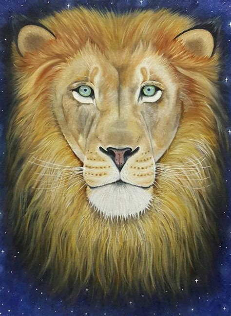 Lion Of Judah Fine Art Print Christian Prophetic Art Jesus Etsy