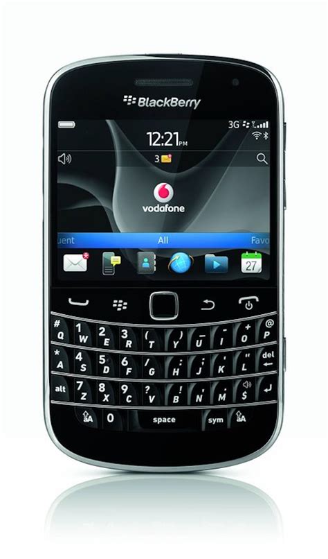 BlackBerry Bold 9900 officially announced by Vodafone | Recombu