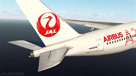 Japan Airlines A350 Special Airbus Liveries Xp11 Youtube
